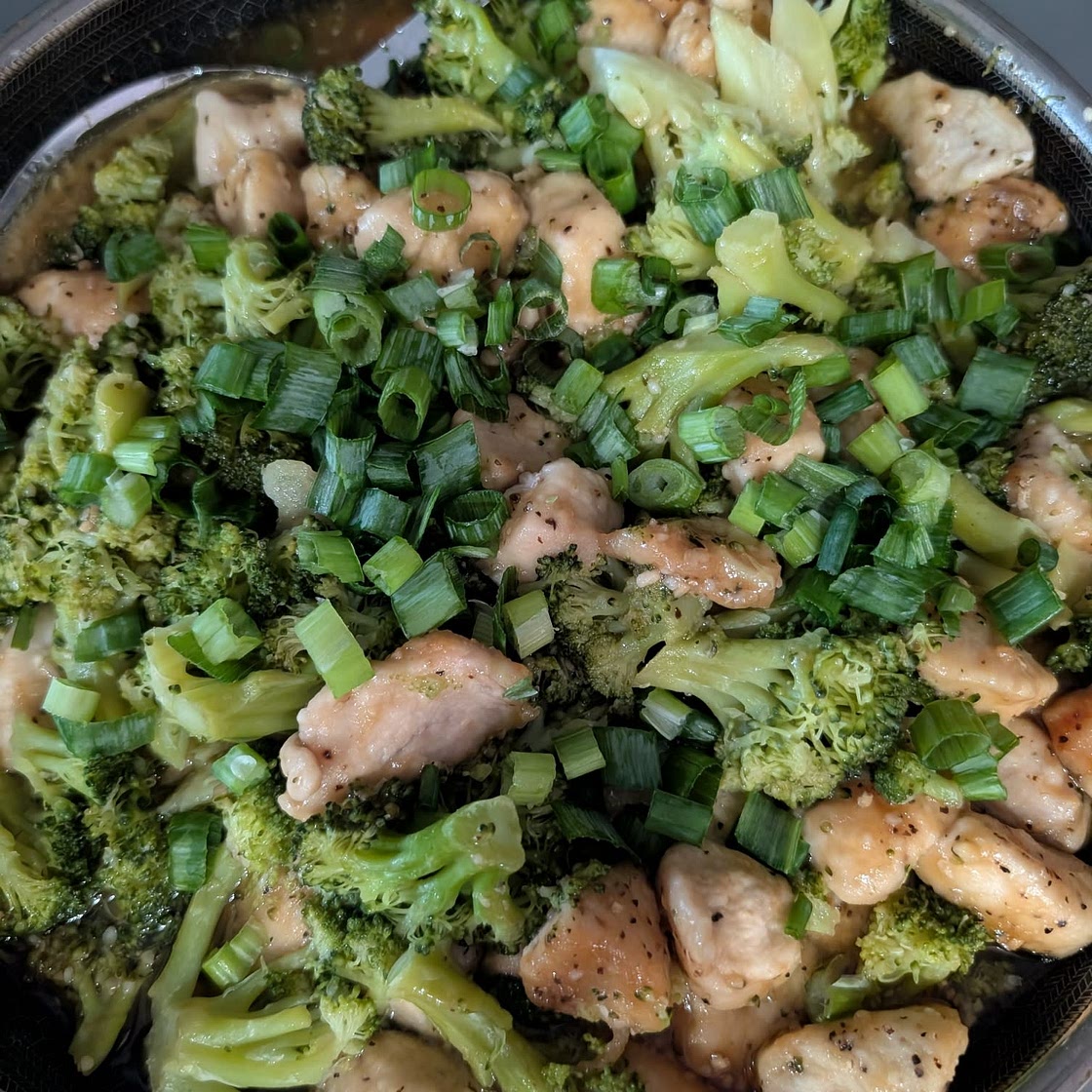Honey Sesame Chicken and Broccoli