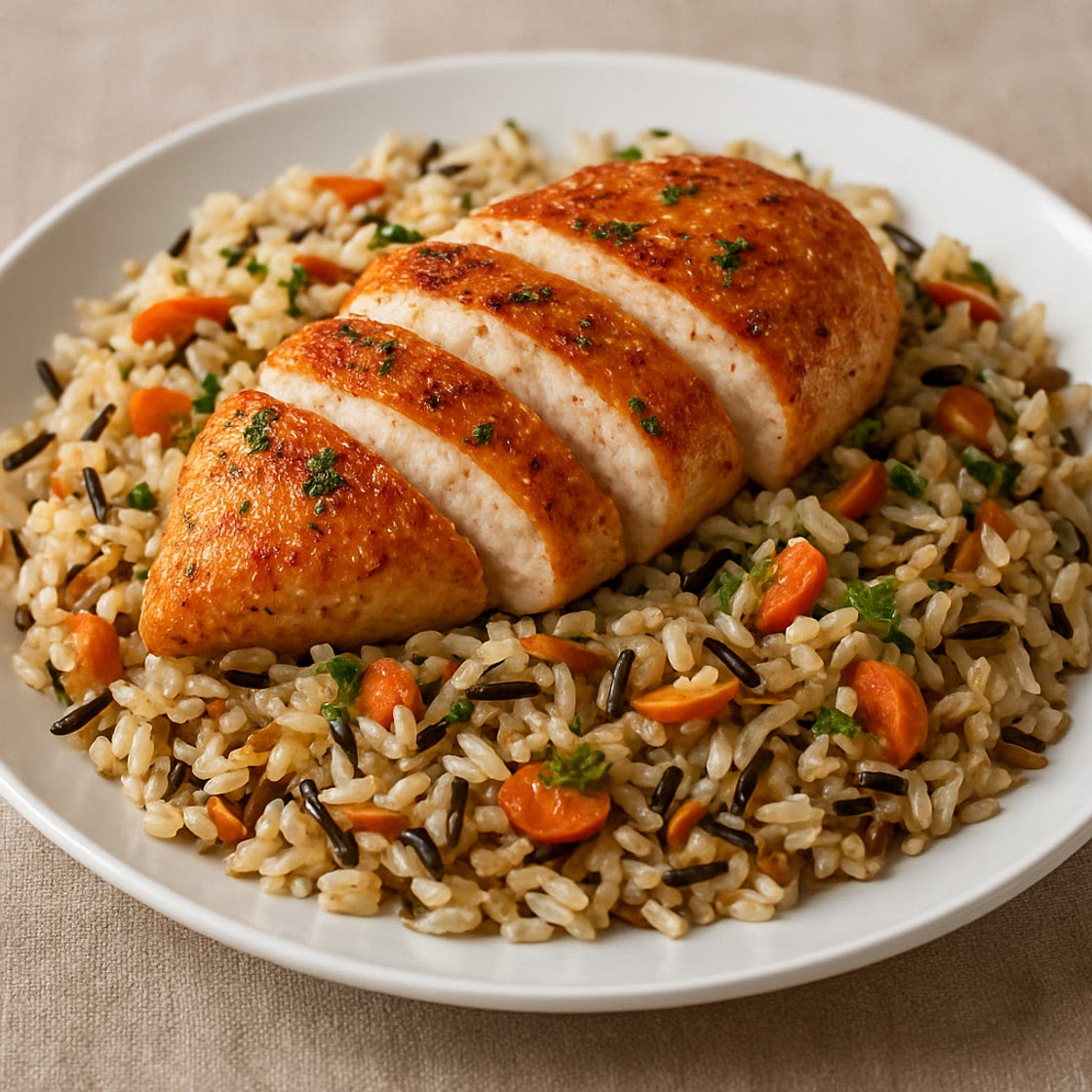 Trader Joe's Pilaf and Chicken Recipe