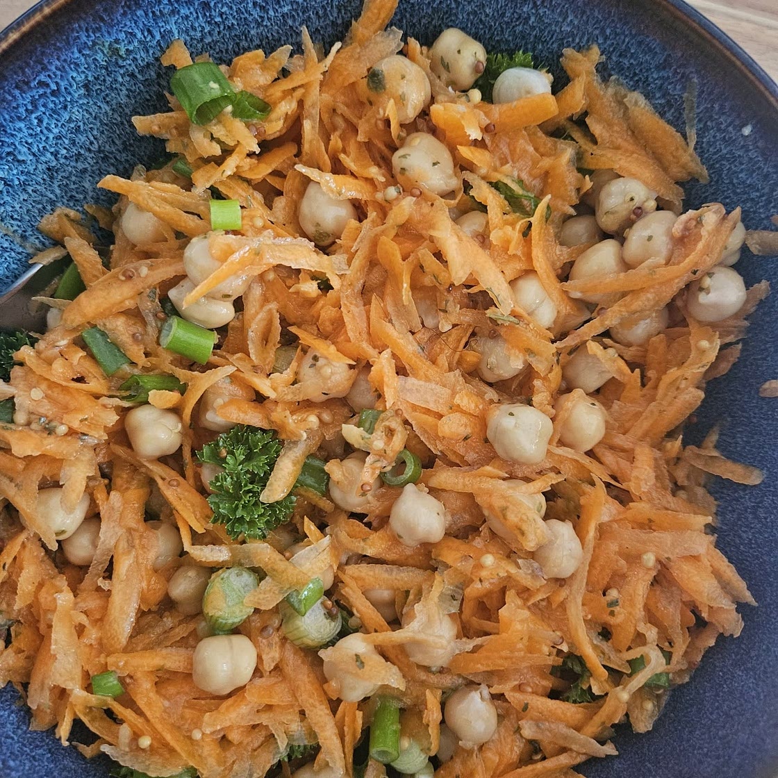 Carrot & Chickpea Salad
