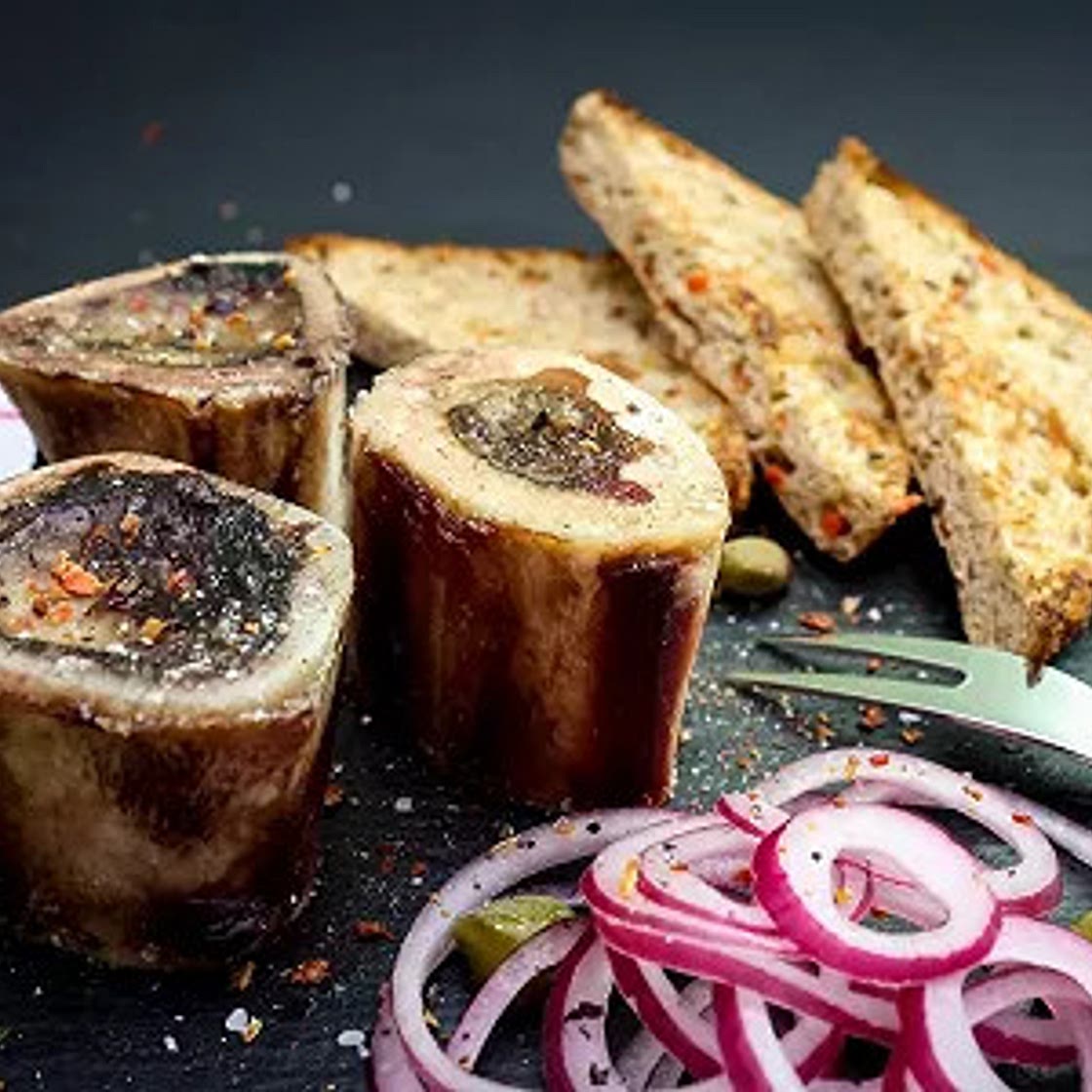 Os à moelle au four