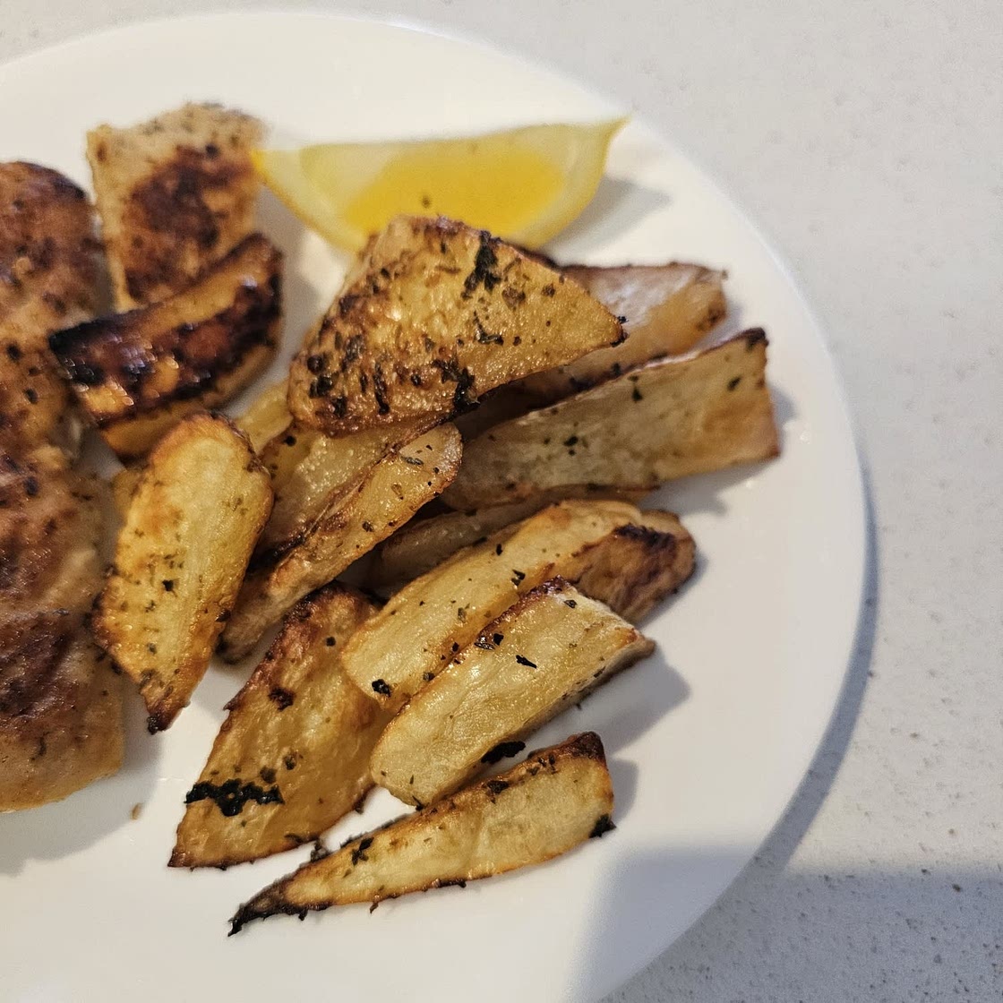 Greek Lemon Potatoes