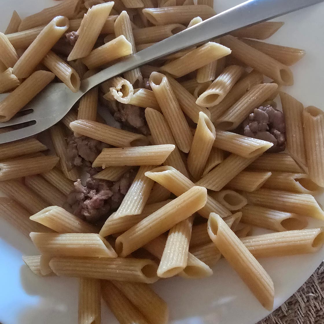 Macarrones con carne picada
