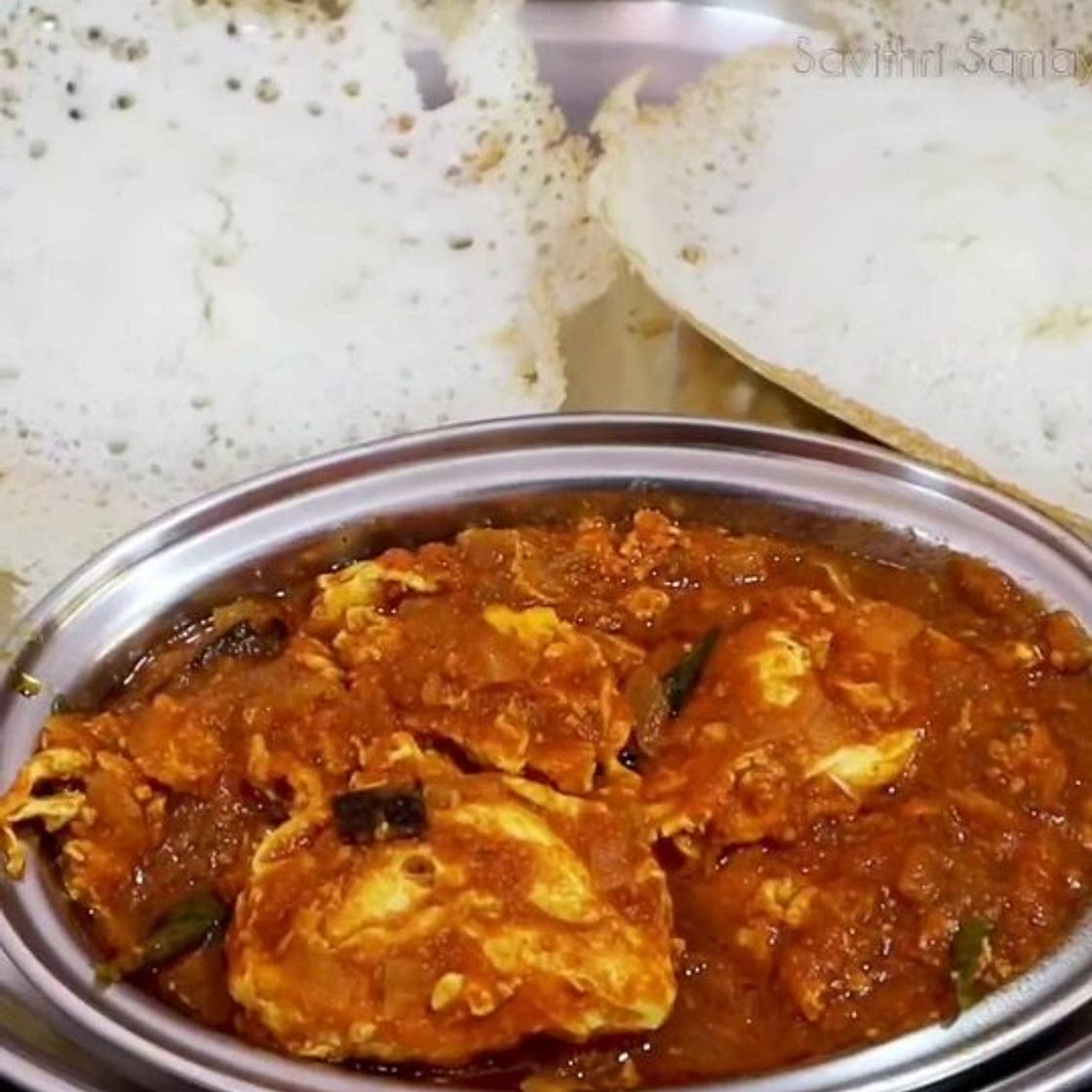 Simple Egg Drop Curry