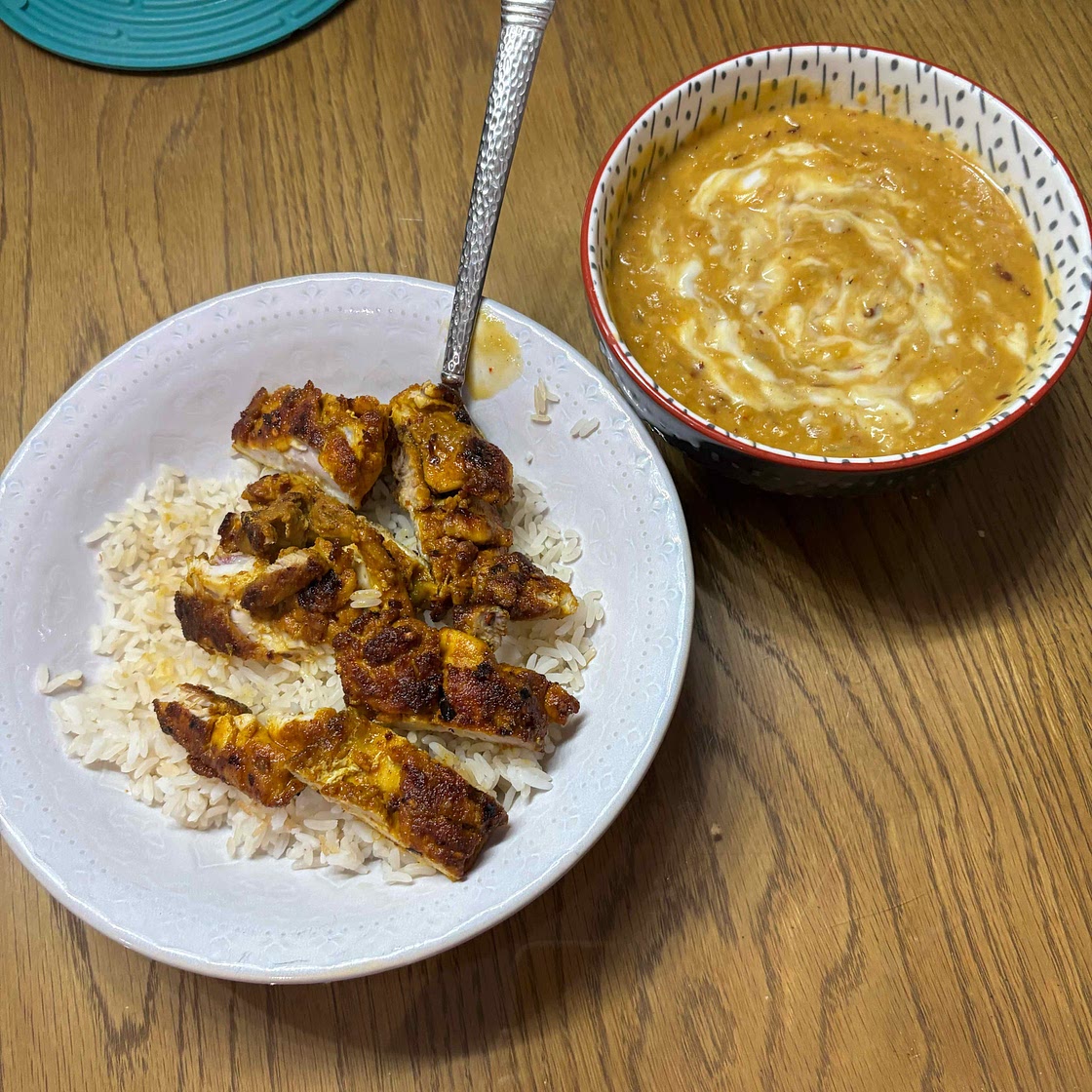 Thai massaman dal