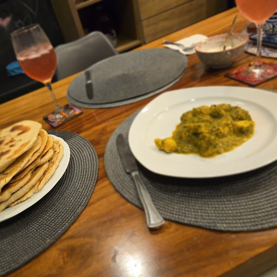 Chicken Saag (Chicken and Spinach Curry)