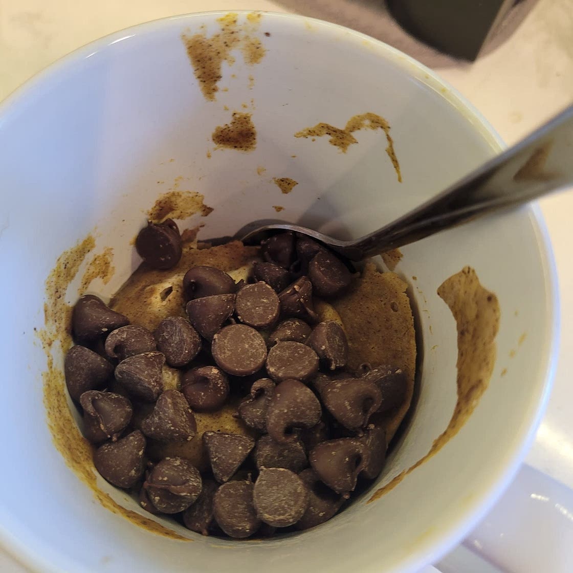 High Protein Pumpkin Mug Cake