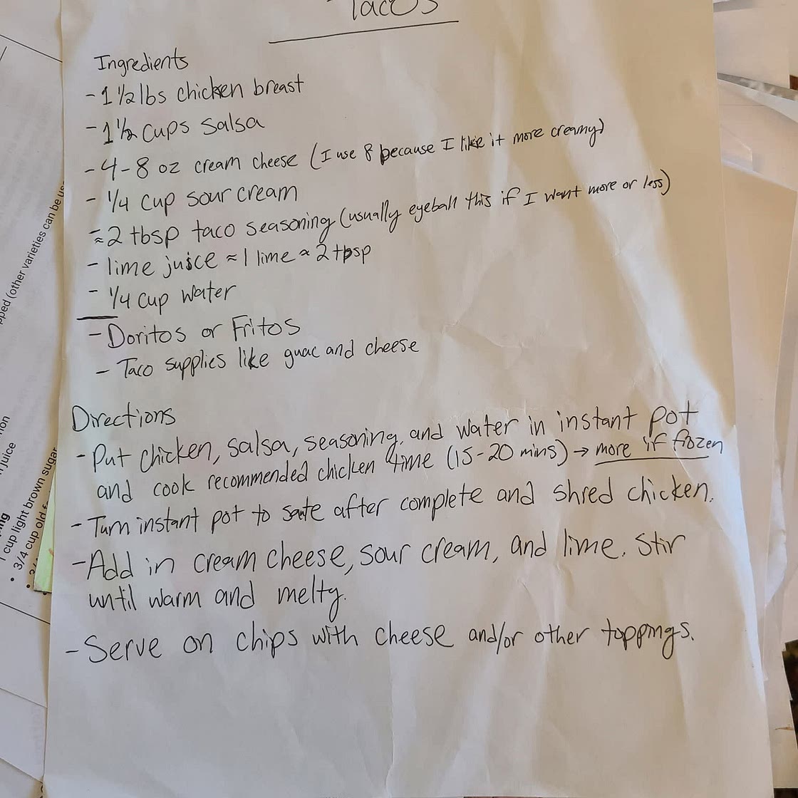 Walking Tacos (from Katie Lyon)