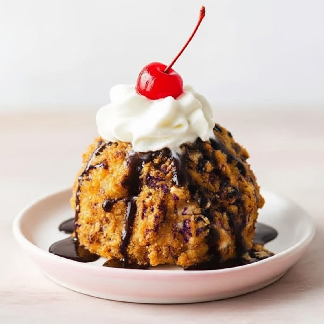 How to Make No Fry Mexican Fried Ice cream