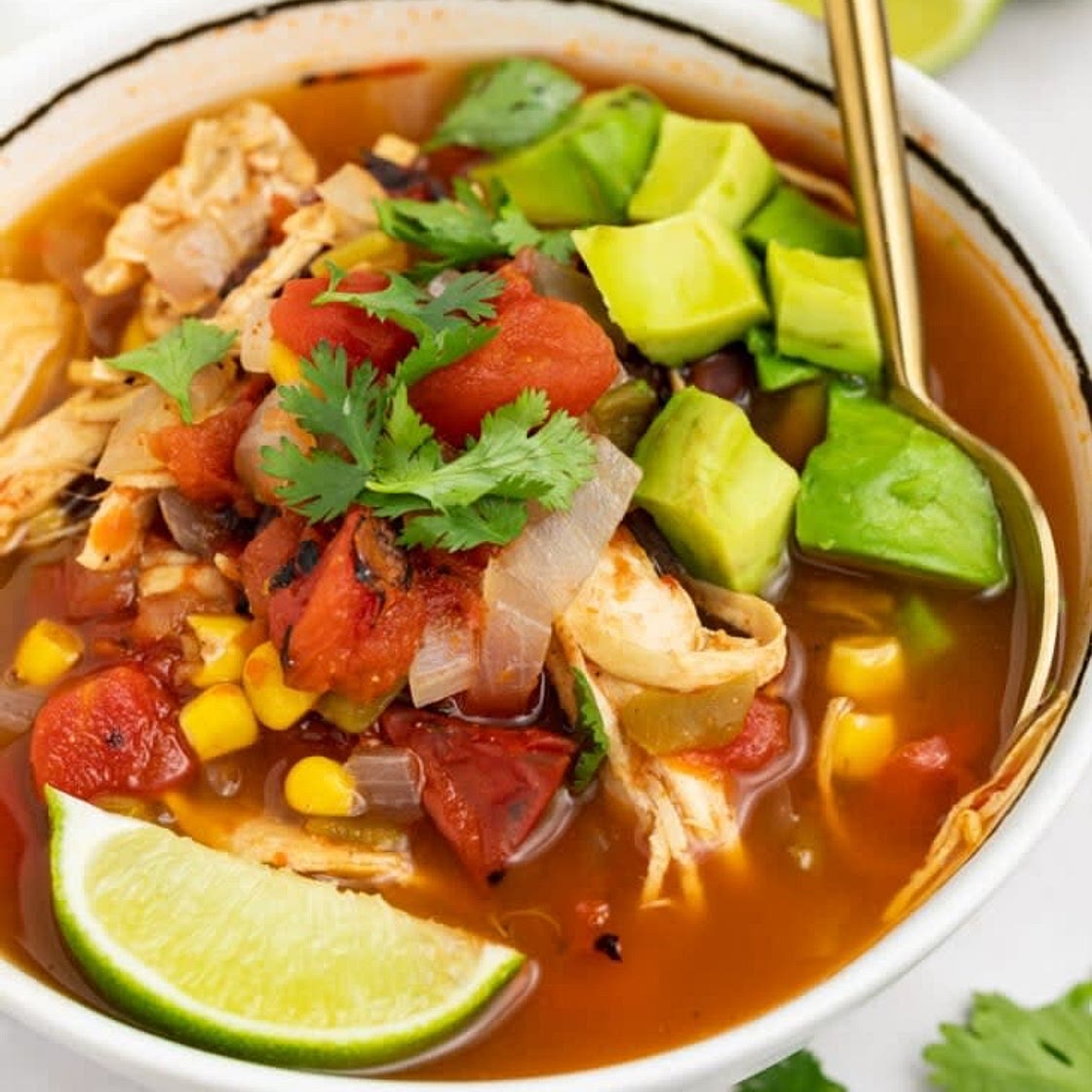 Super Fast Mexican Soup