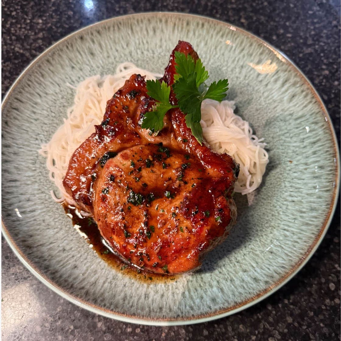 Easy Honey Garlic Pork Chops Recipe