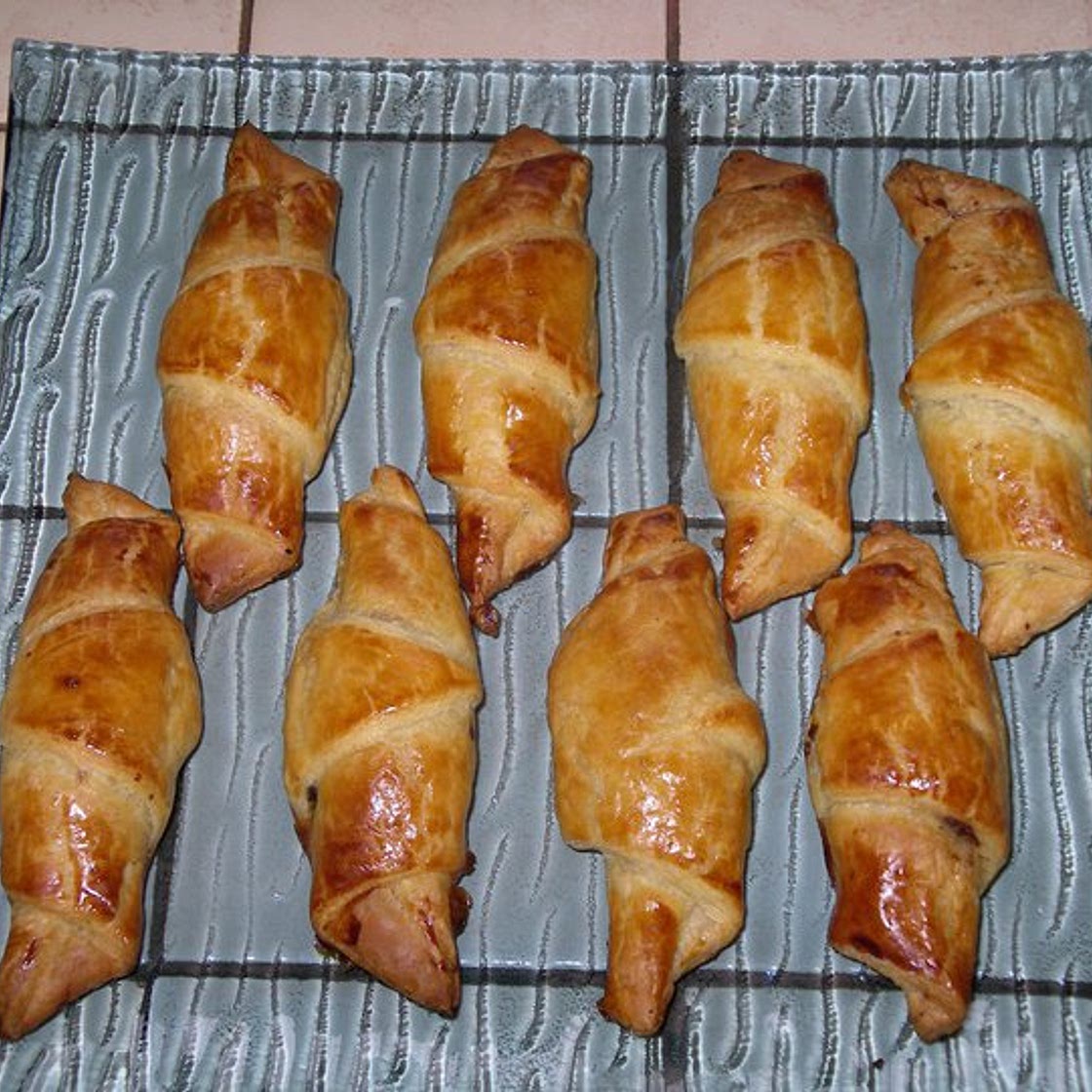Croissants aux chocolats
