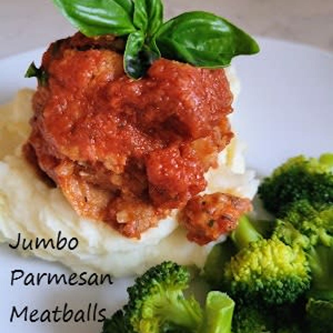 Jumbo Parmesan Meatballs