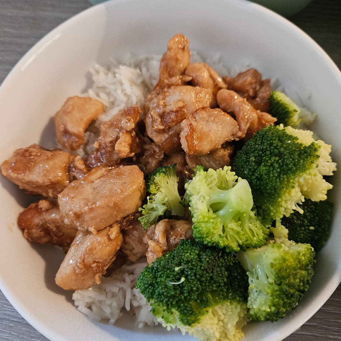 Sticky Teriyaki Chicken & Rice