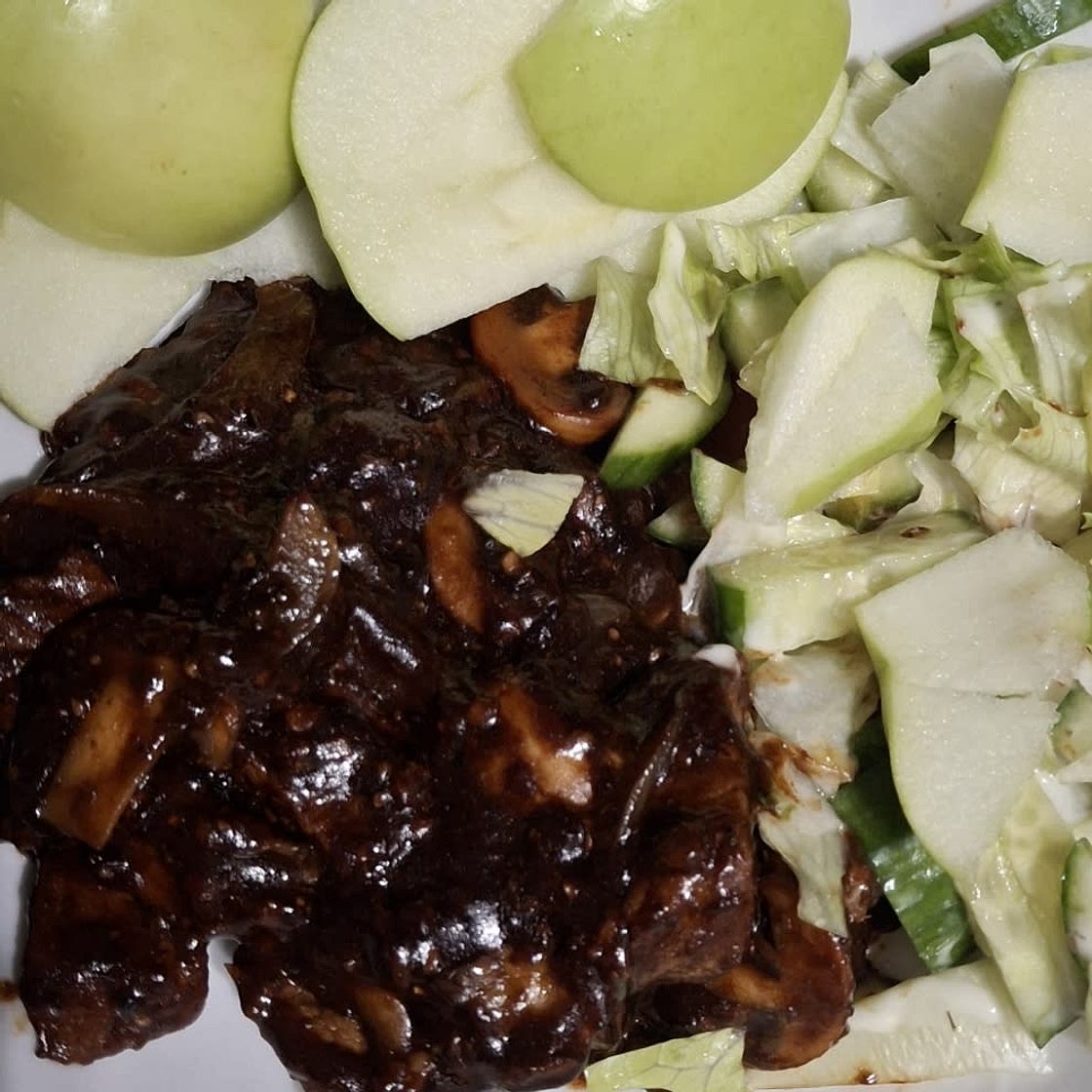 Beef Tips with Mushroom Gravy