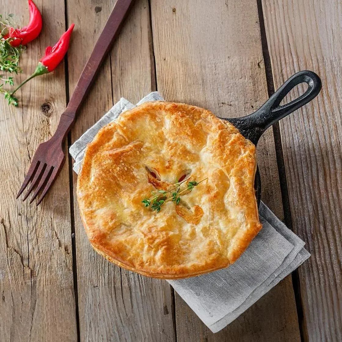 Flaky Beef Pot Pie Recipe