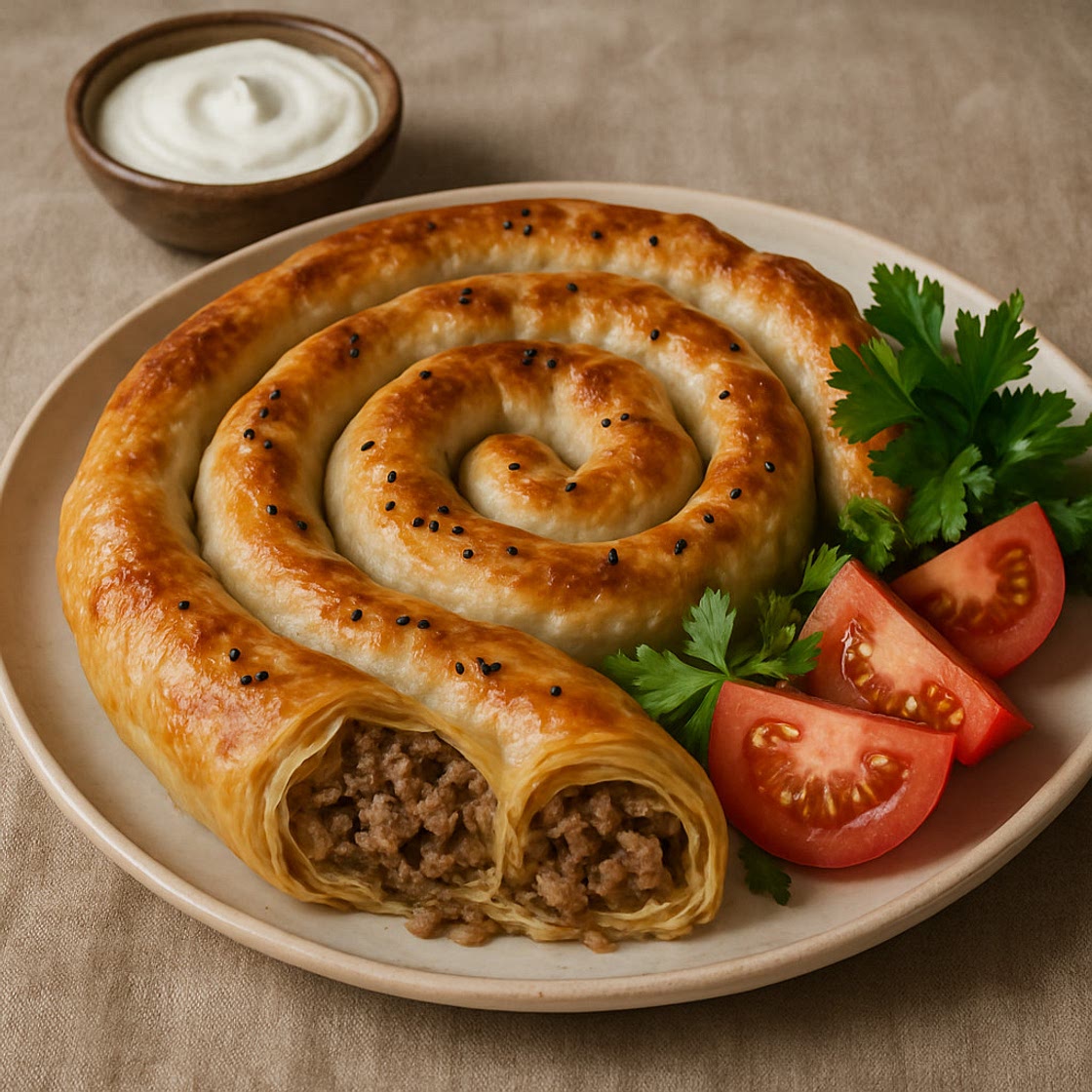 Hand-Rolled Ground Meat Pastry