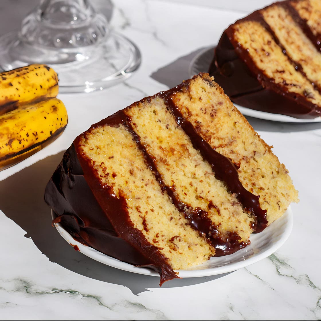 D'licious Healthier Banana Cake