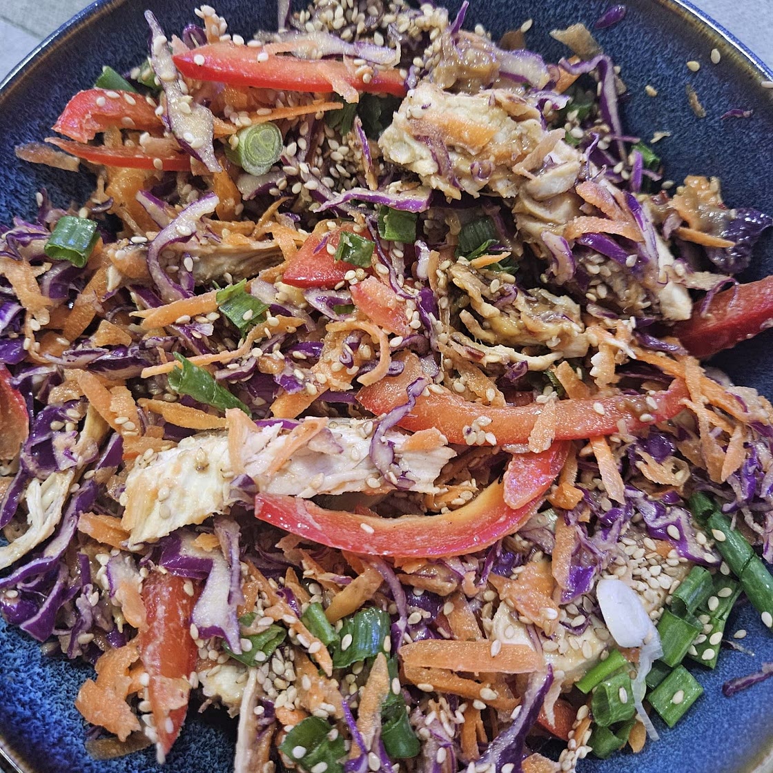 Satay Chicken Lunch Bowls