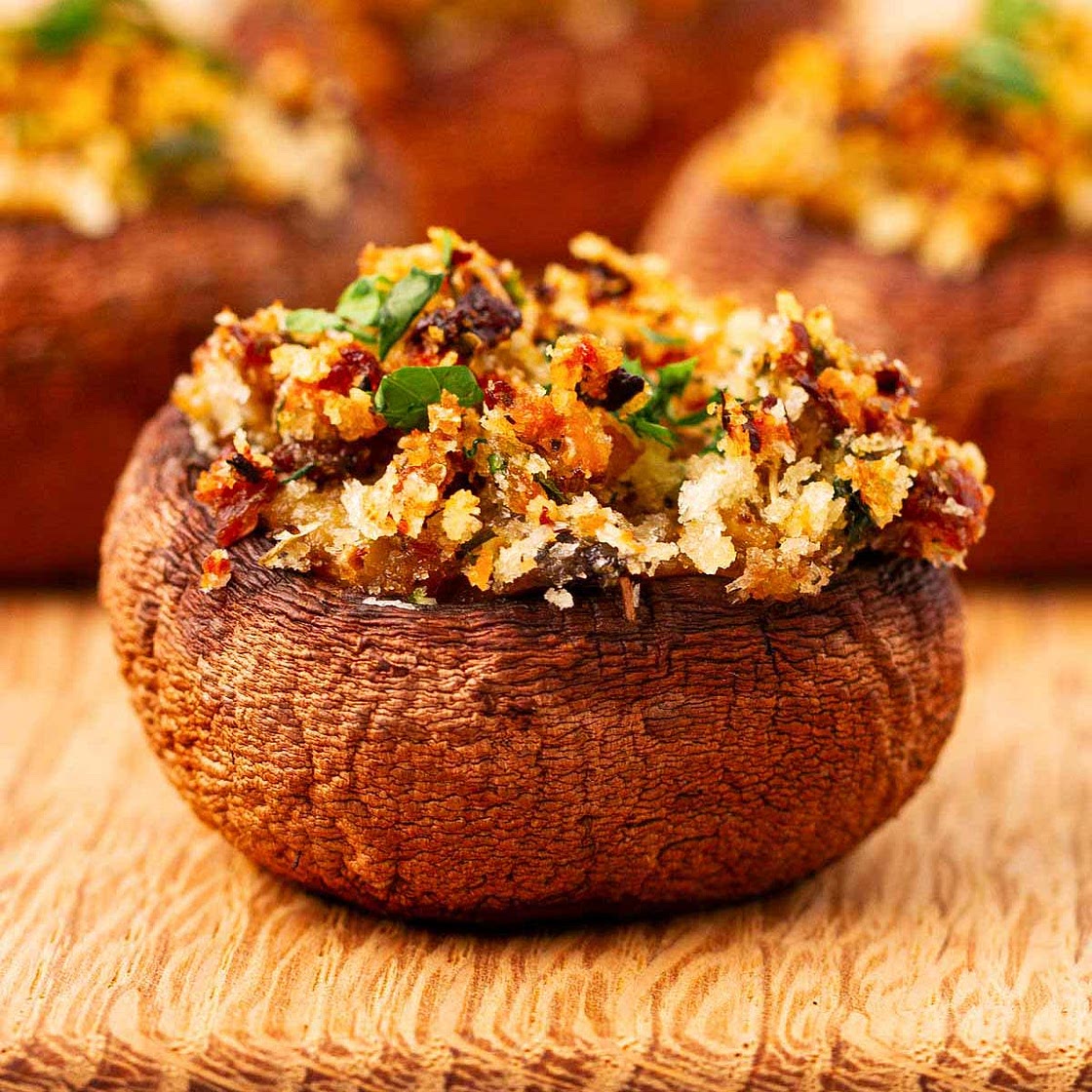 Sheriff Don's Stuffed Mushrooms