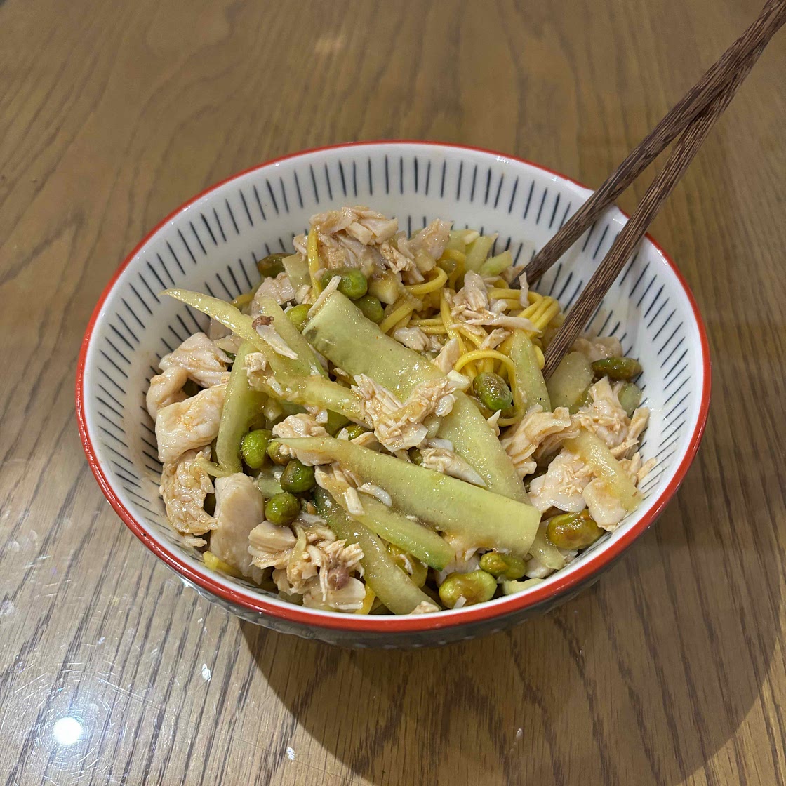 Chicken Noodle Salad- Sichuan Style