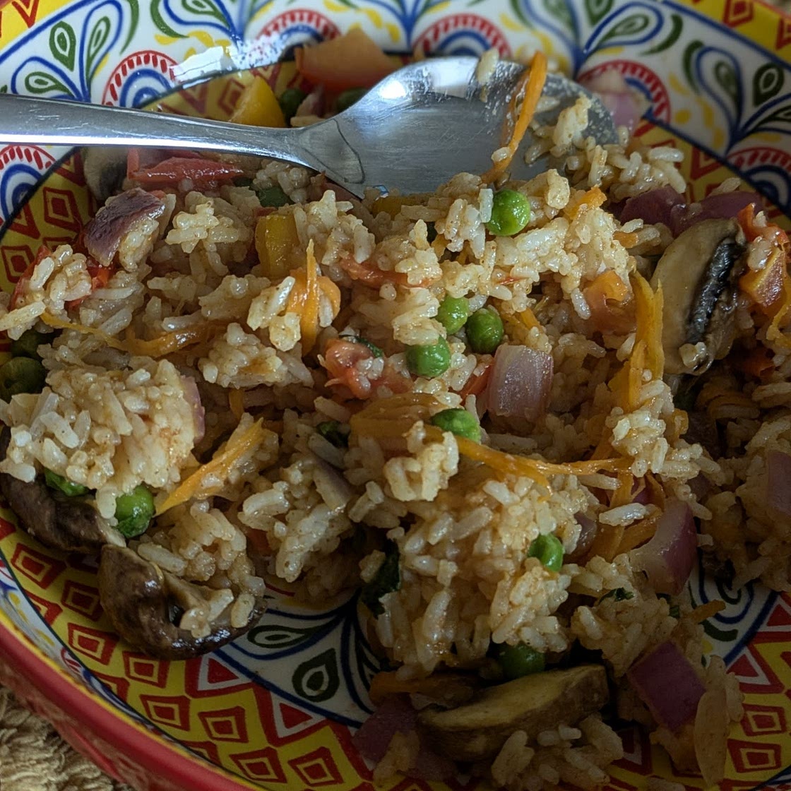 Indian Fried Rice | Slimming & Weight Watchers Friendly