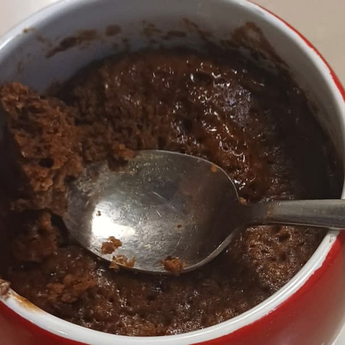Microwave mug cake
