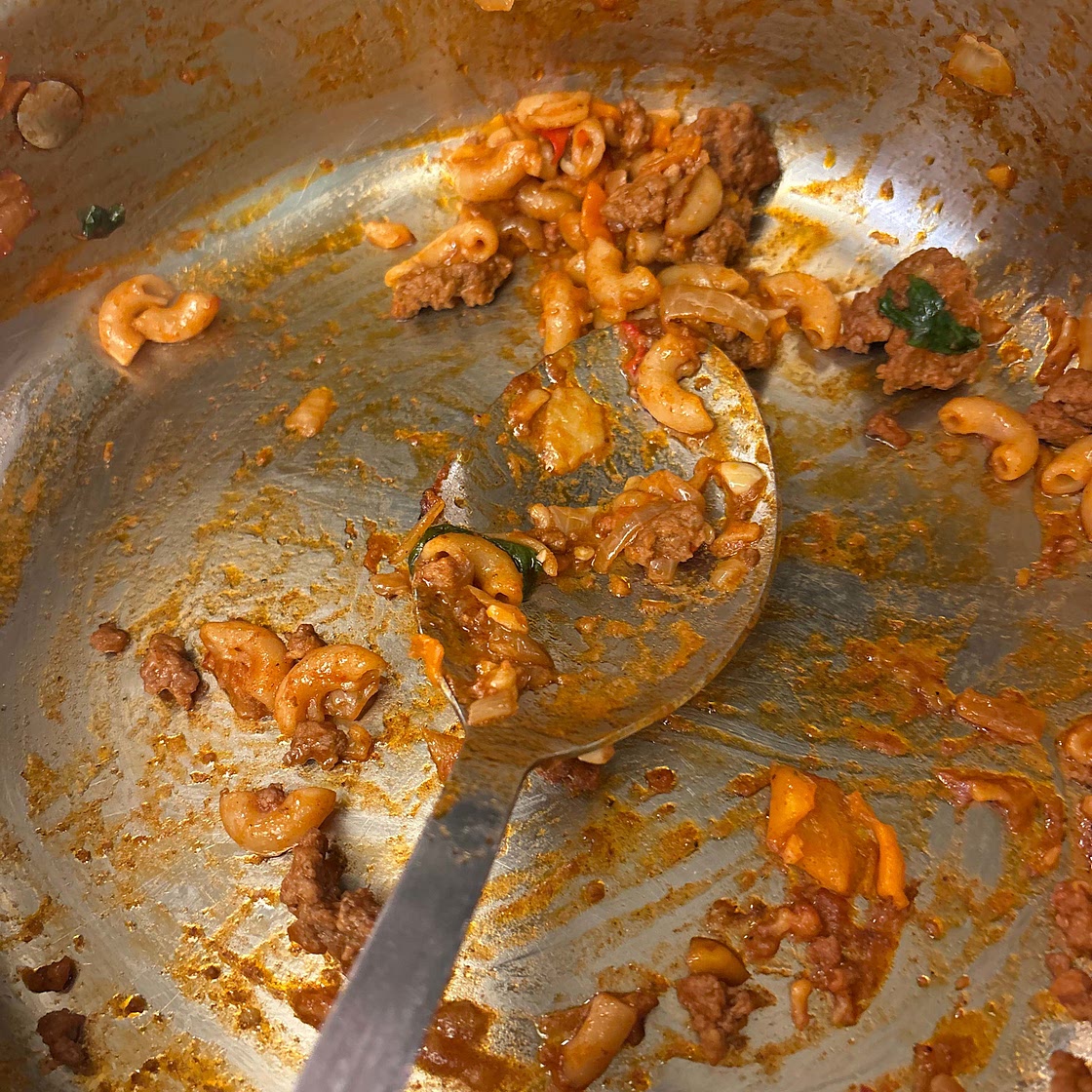 Healthy Macaroni and Beef