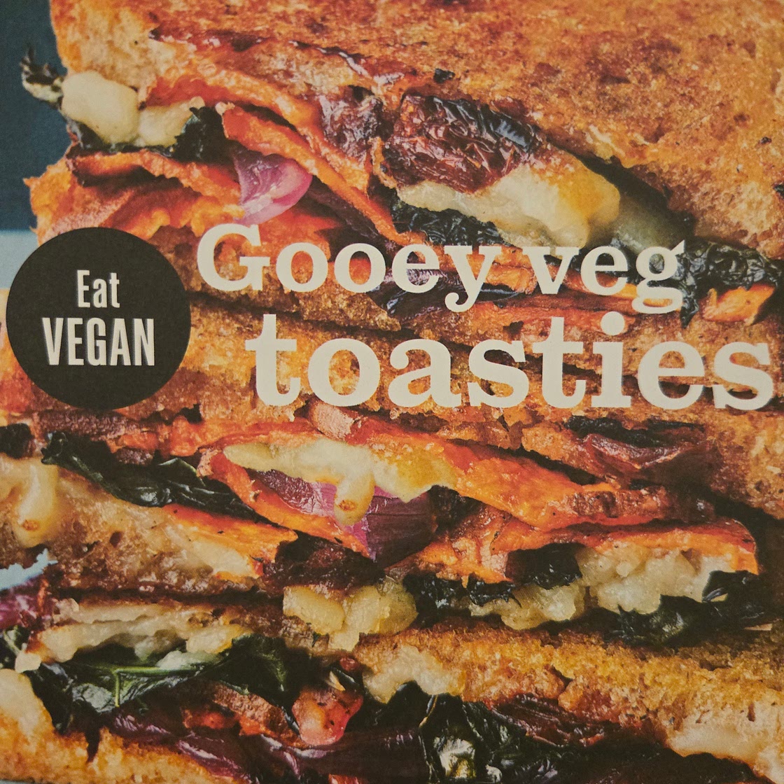 Gooey veg toasties