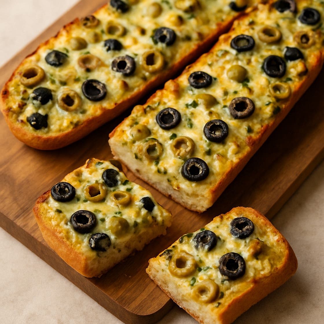 Angie’s Olive Cheese Bread
