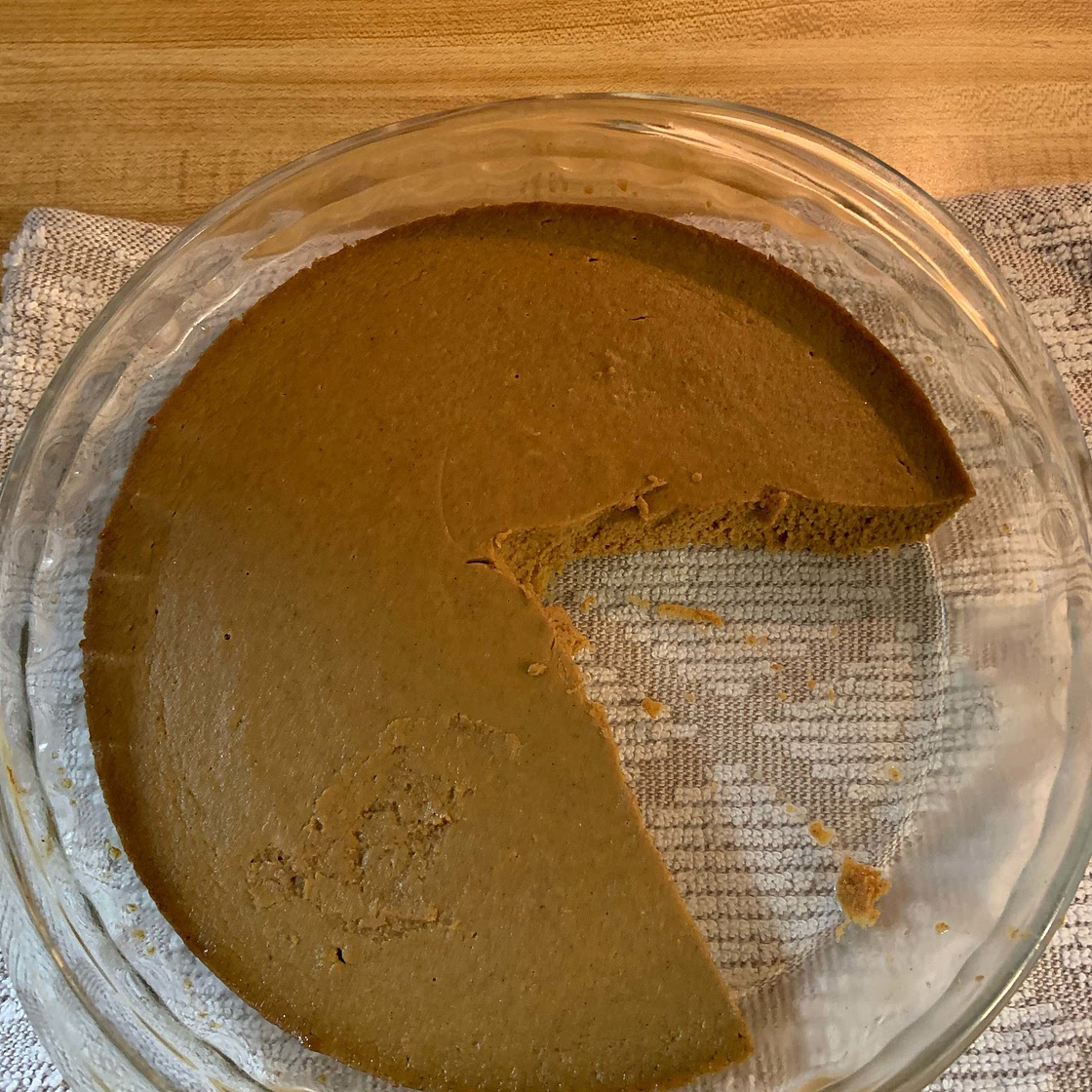 Crustless Pumpkin Pie (Special Occasions or 1x month only)