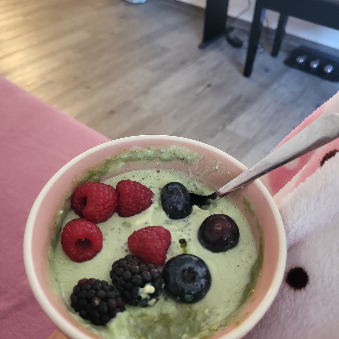 High protein chia pudding