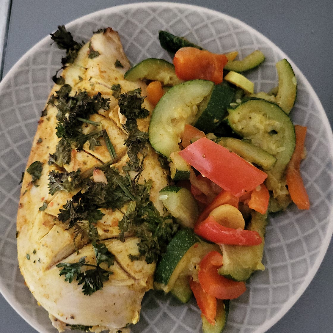 Steamed veggie combo