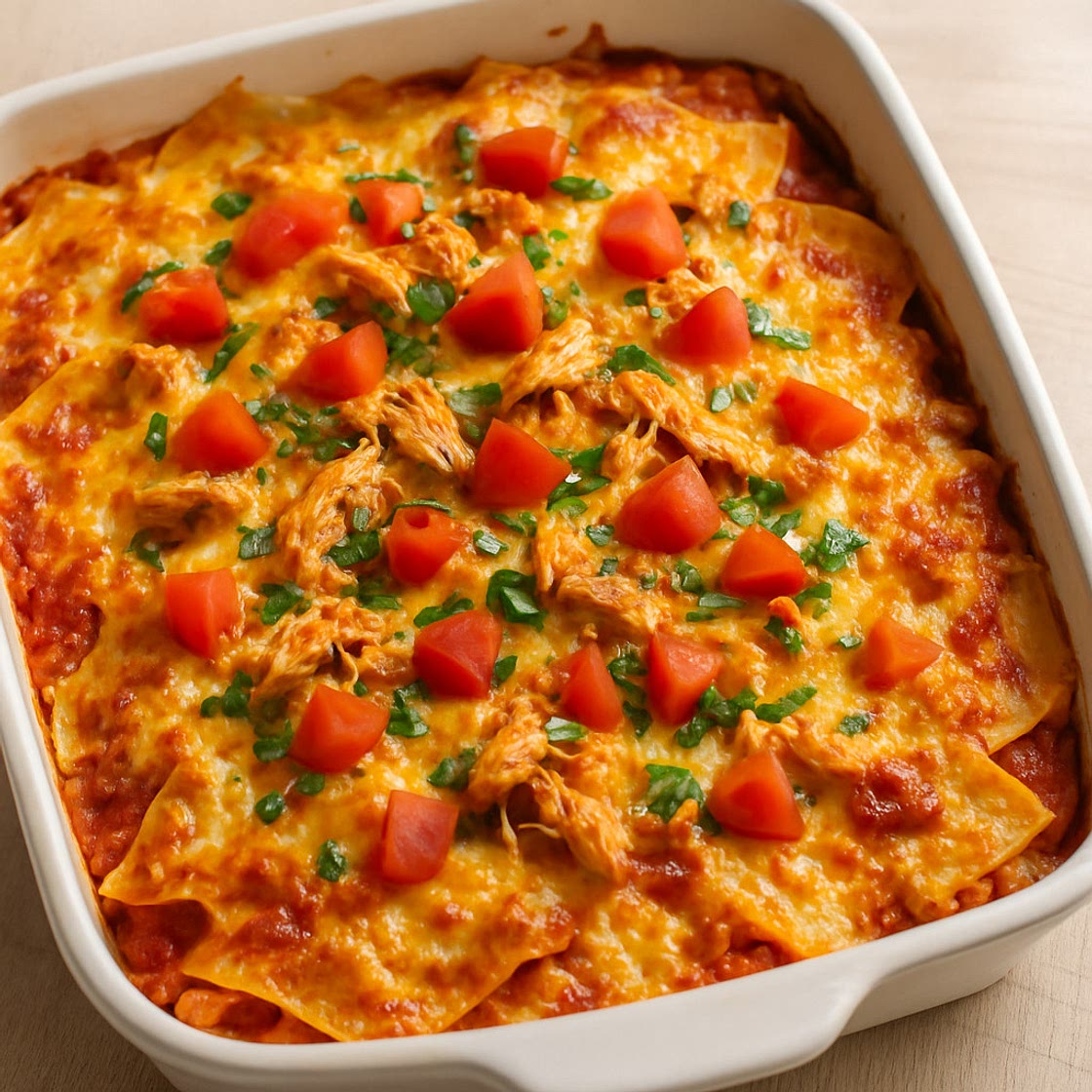 Chicken Tortilla Bake