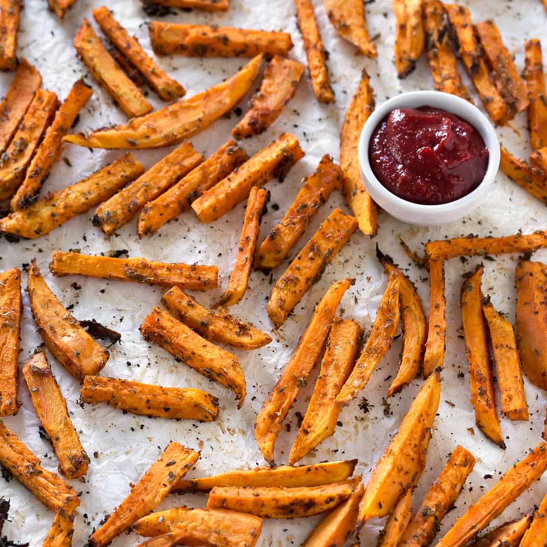Bastones de zanahoria en airfryer