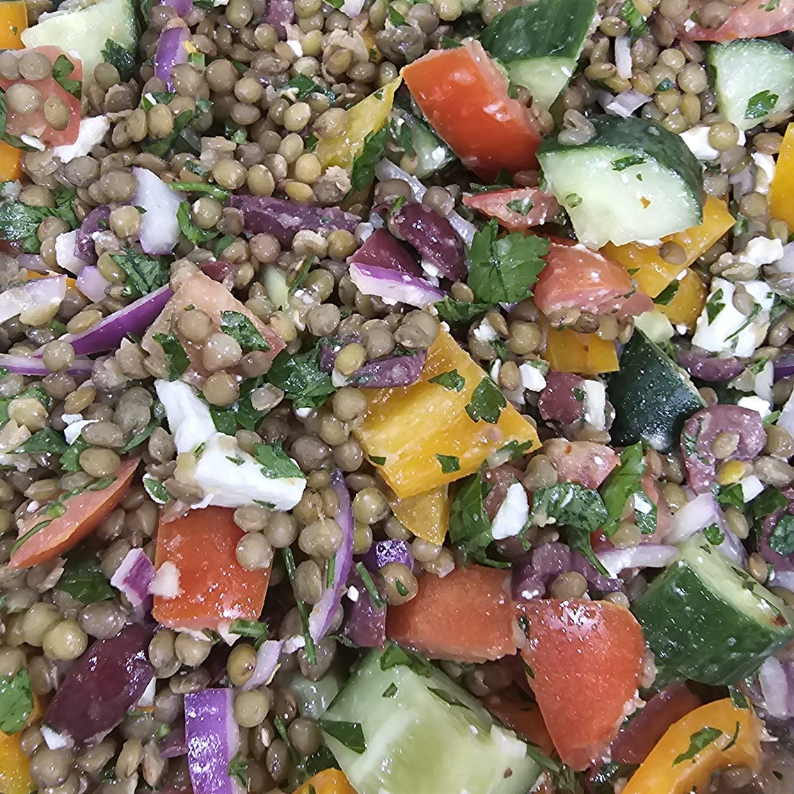 Mediterranean Lentil Salad