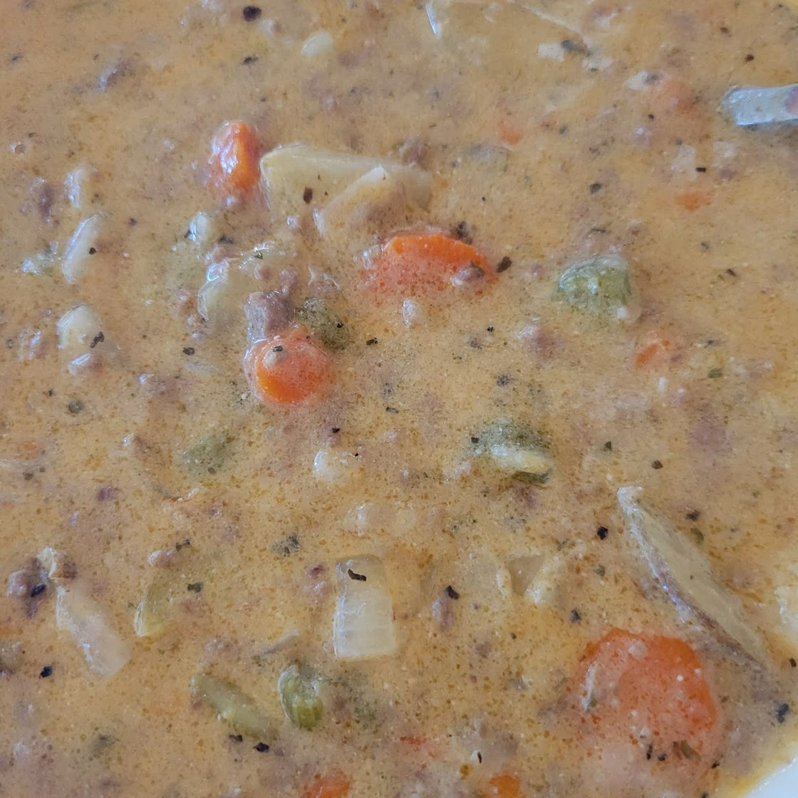 Cheeseburger Soup