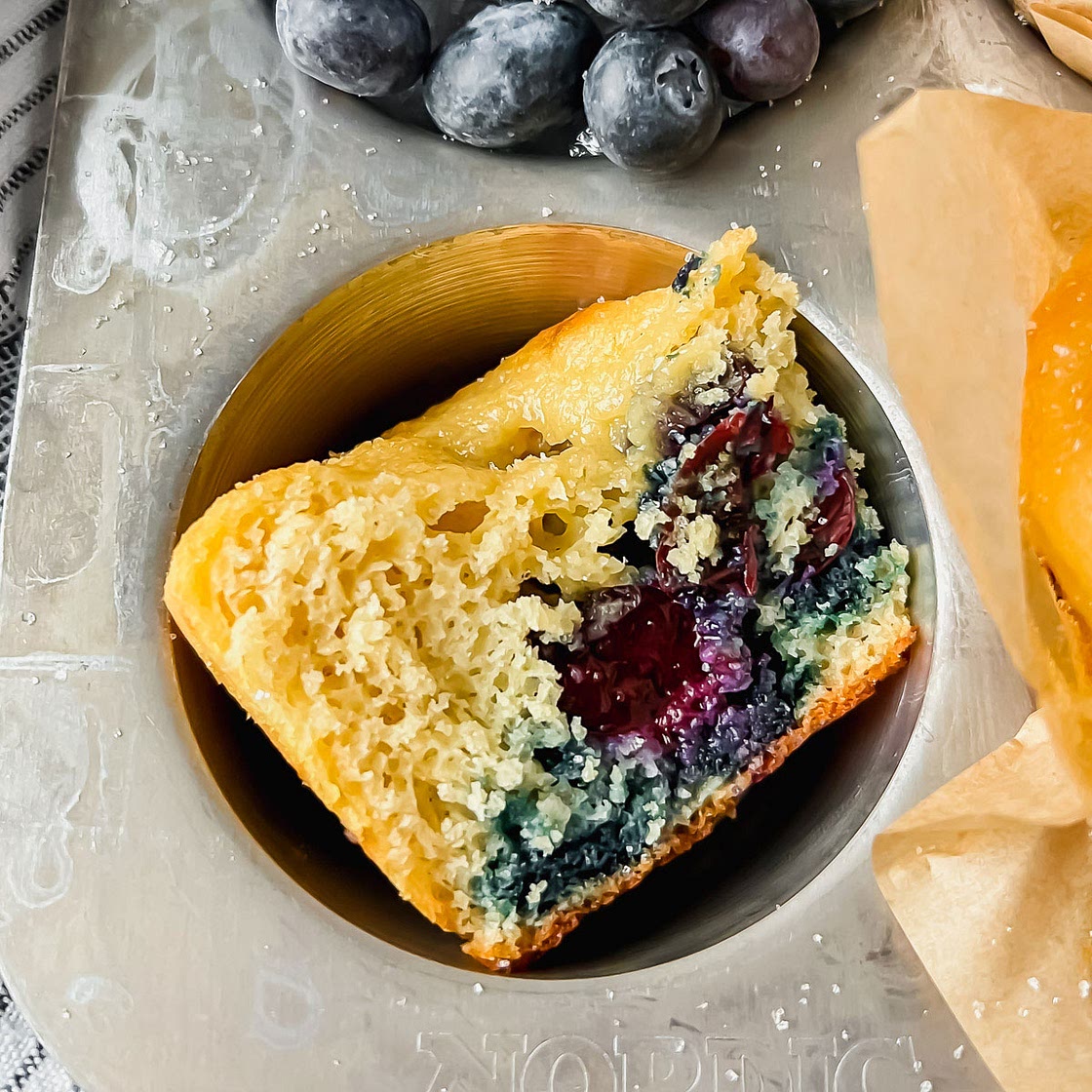 Blueberry Protein Muffins