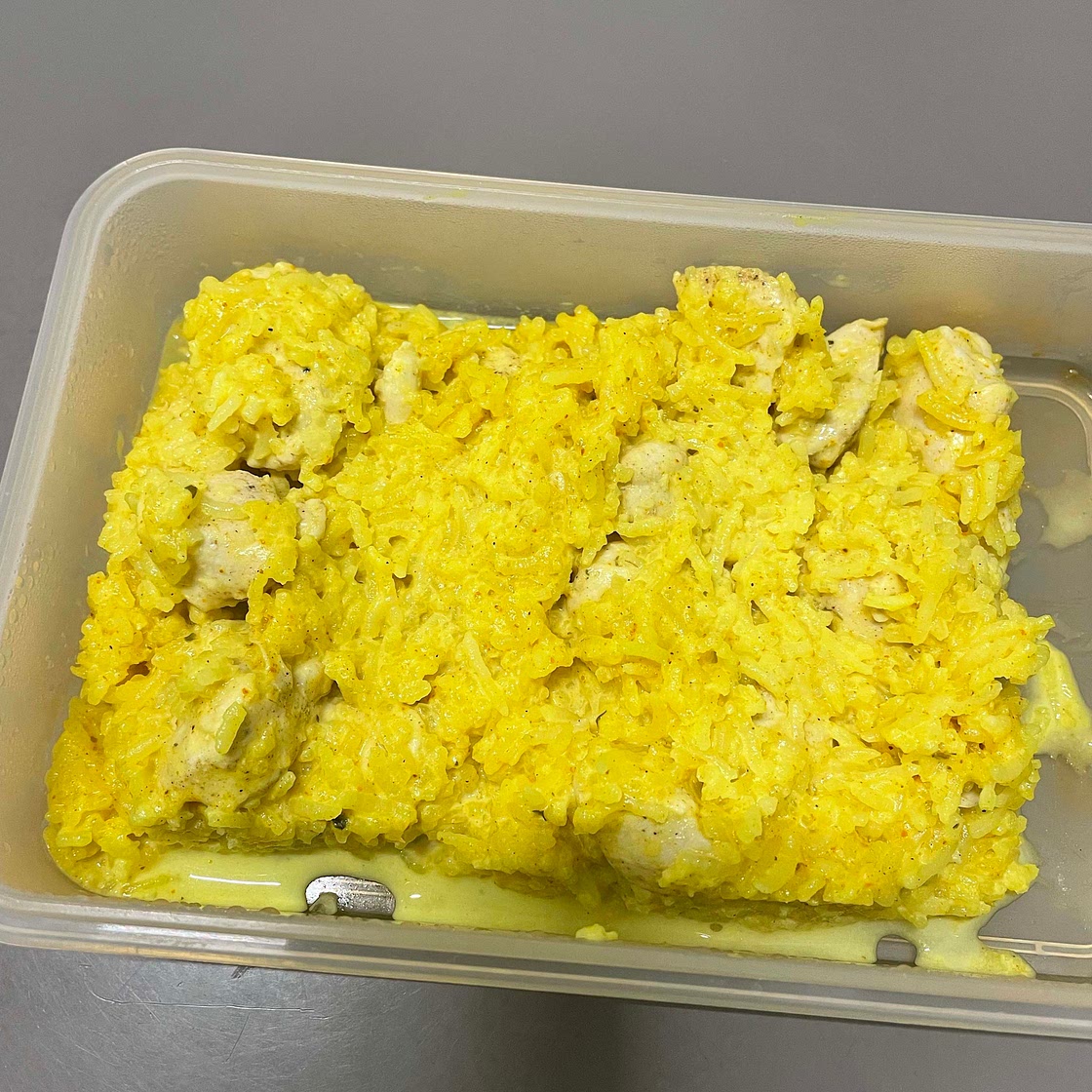 Poulet curry express