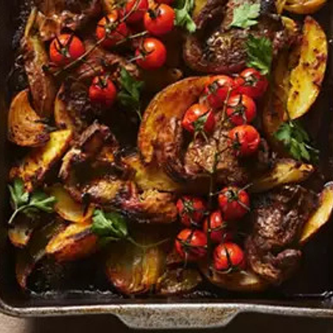 Lamb rogan josh traybake