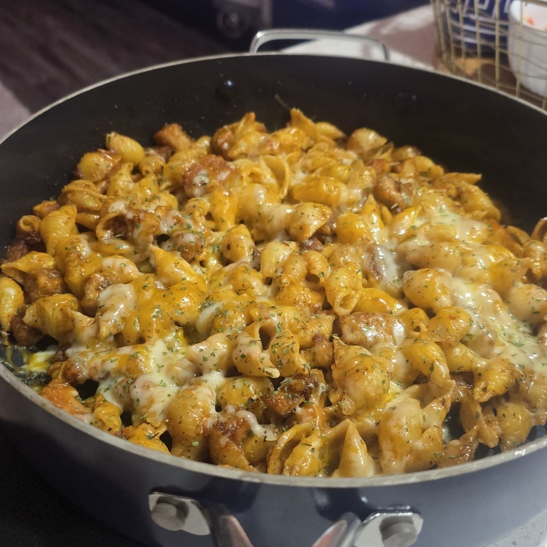 BBQ Ranch Chicken Pasta