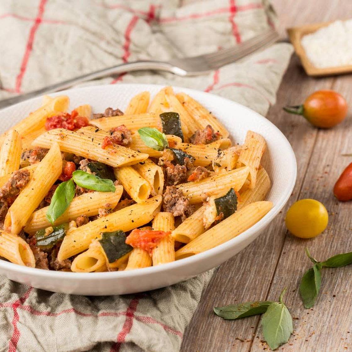 One pot de pâtes boeuf bolognaise au Cookeo