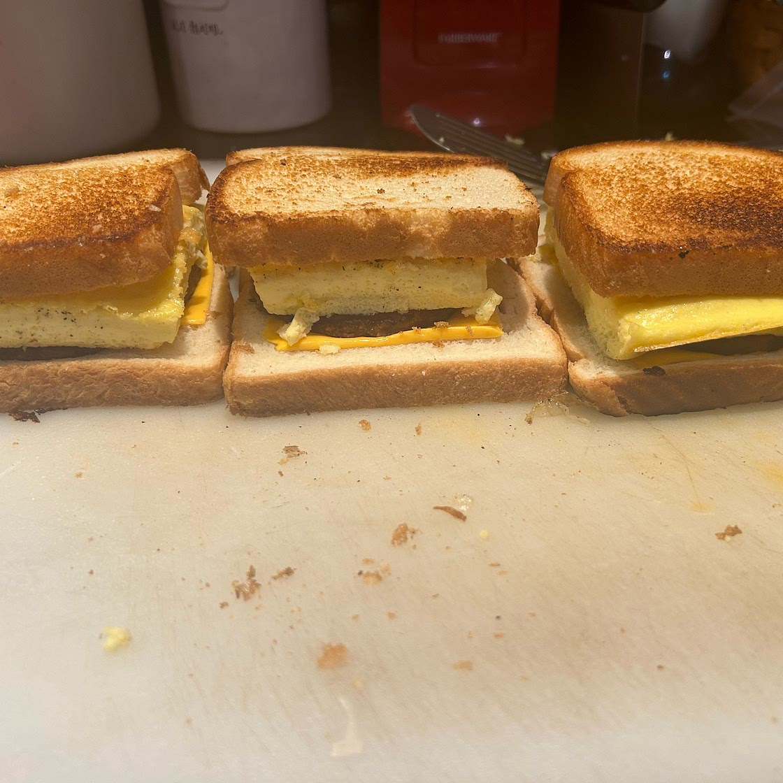 Meal Prep Breakfast Sandwiches