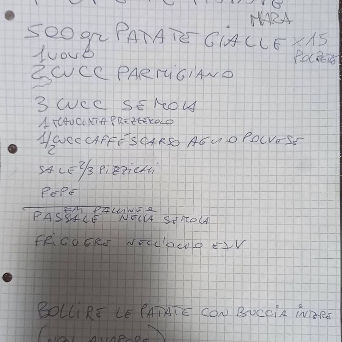 Polpette vraciole di patate MARA