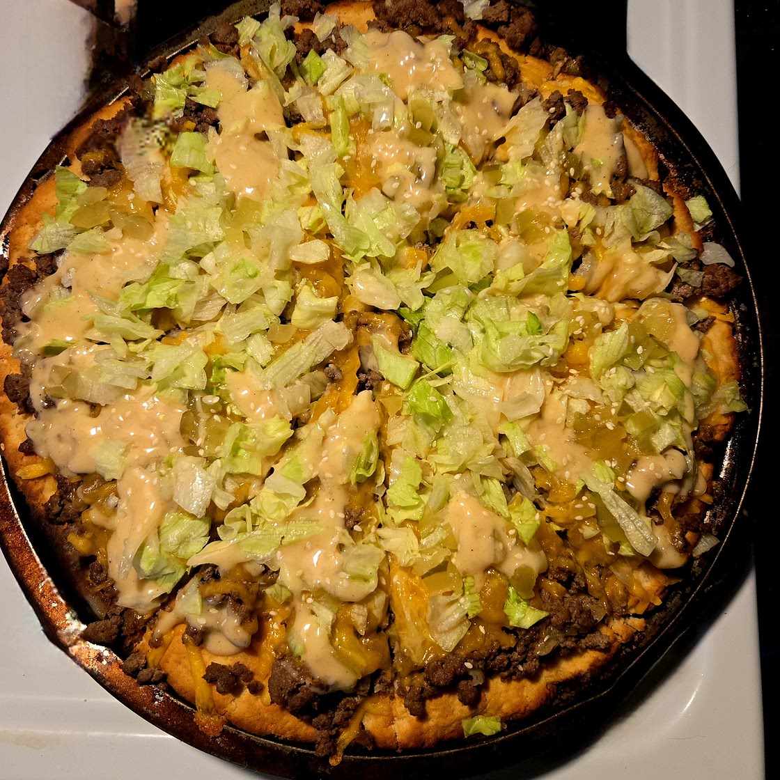 Big Mac Pizza