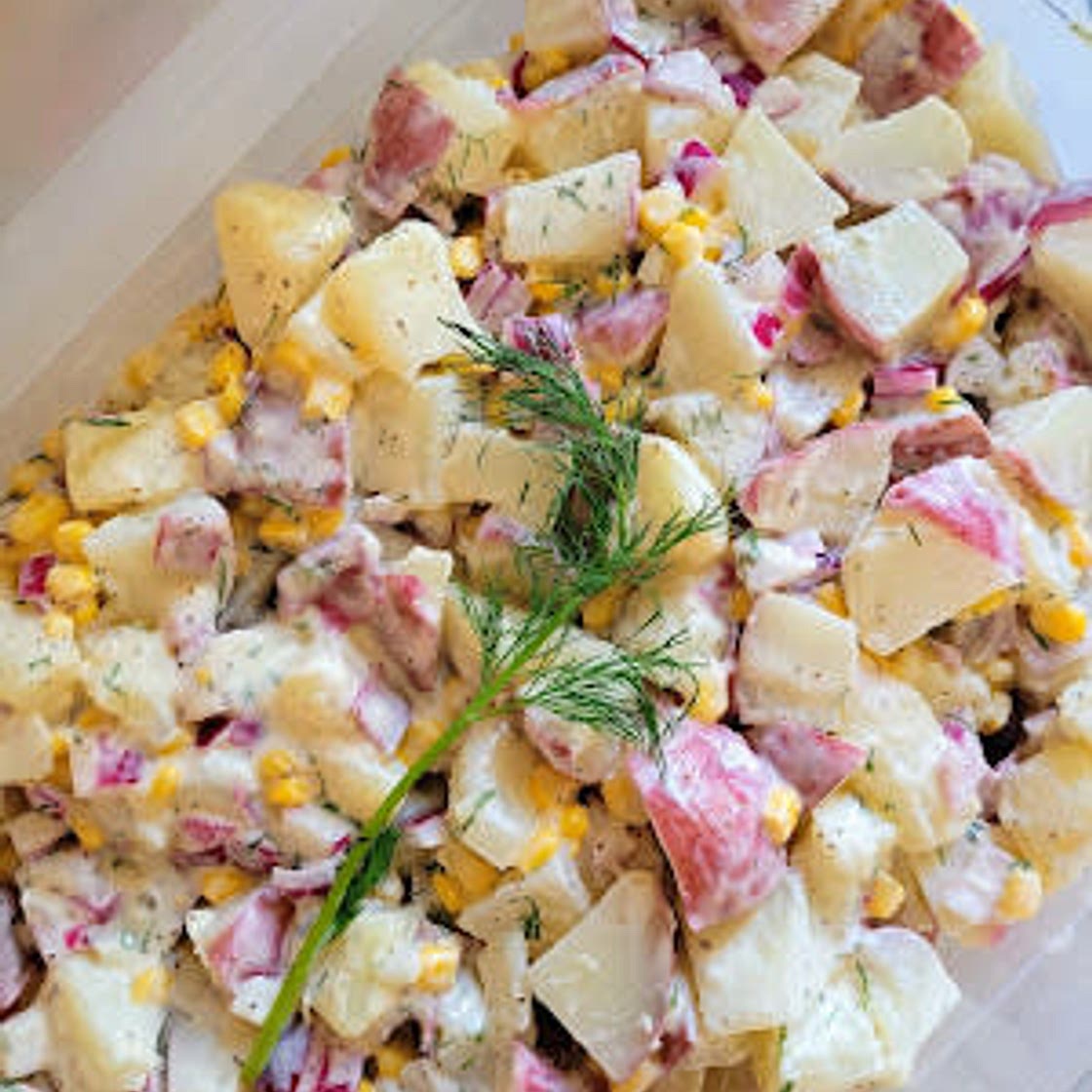 Big Batch Red Potato Salad