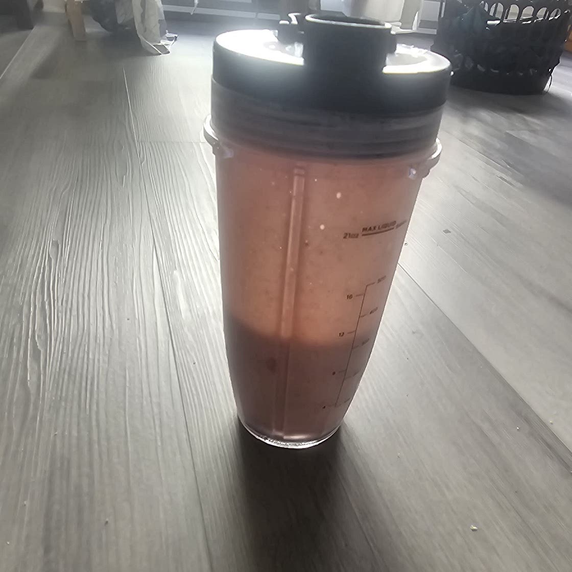Cottage Cheese Strawberry Smoothie
