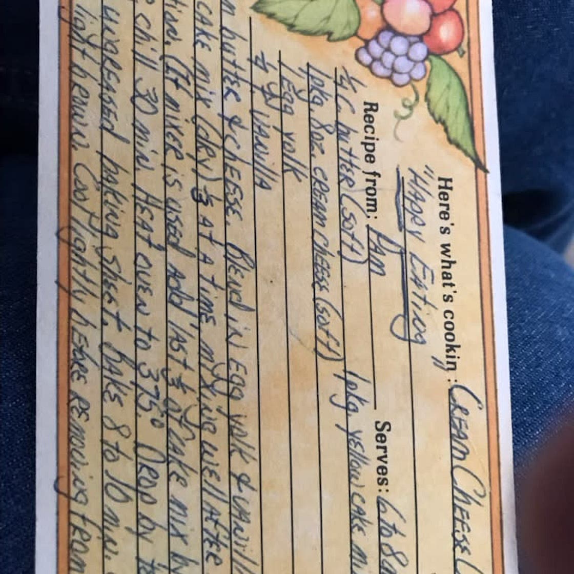 Cream Cheese Cookies