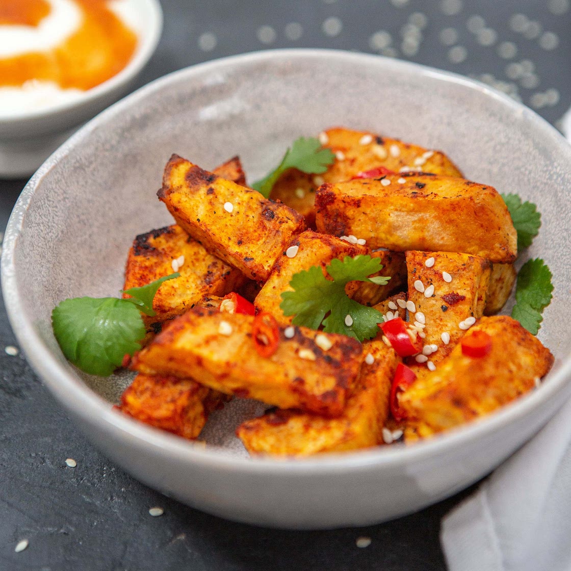 Air Fryer Sweet Potato Wedges