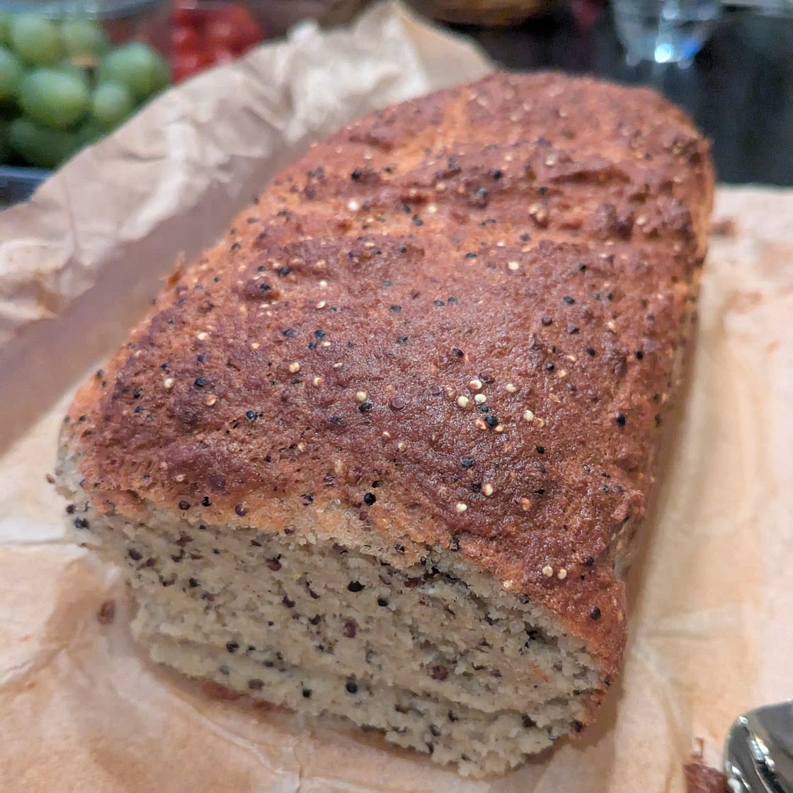 Red Lentil Quinoa Bread (Gluten-Free)
