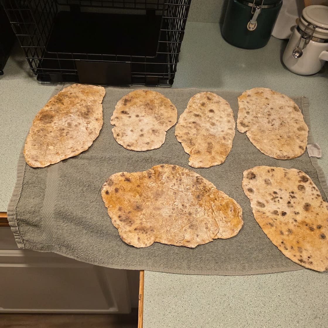 Homemade Sweet Potato Flatbread